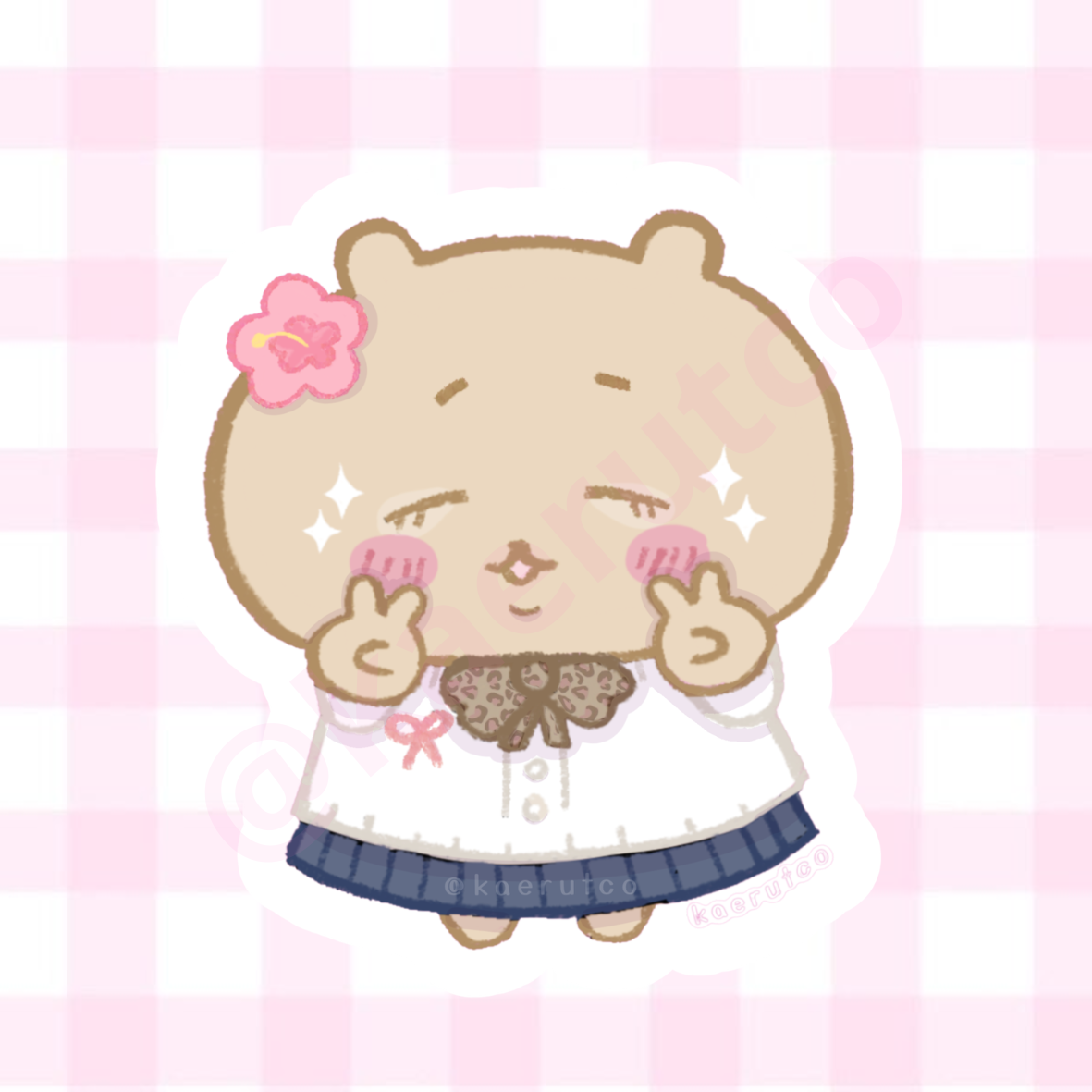 Chiikawa Gyaru | Sticker