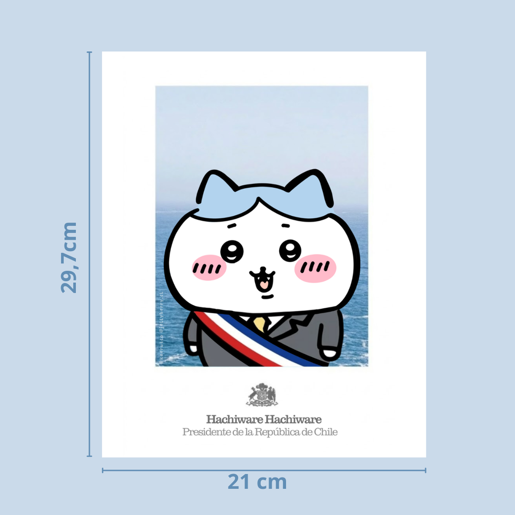 Colección Chiikawa presidente! Prints A4