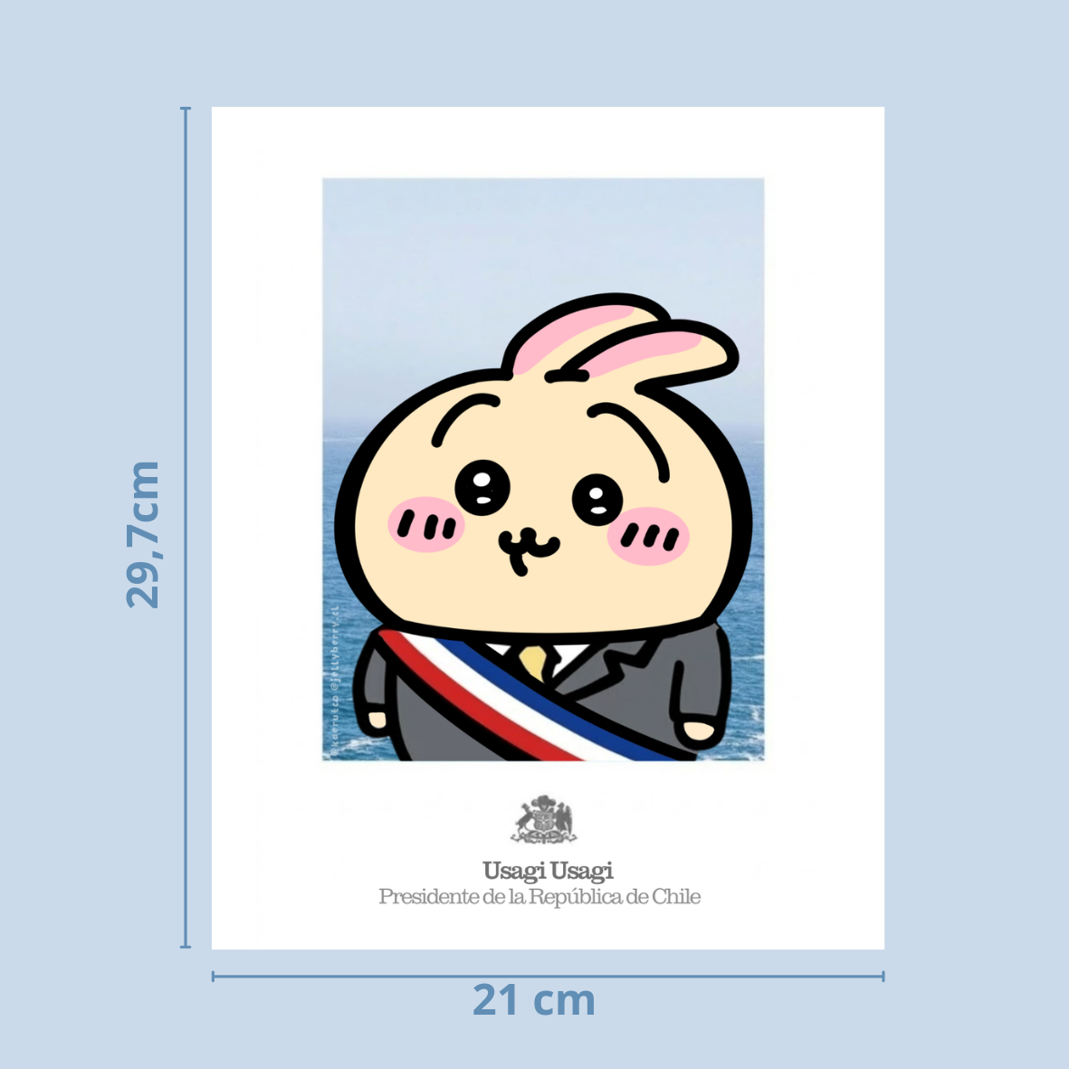 Colección Chiikawa presidente! Prints A4