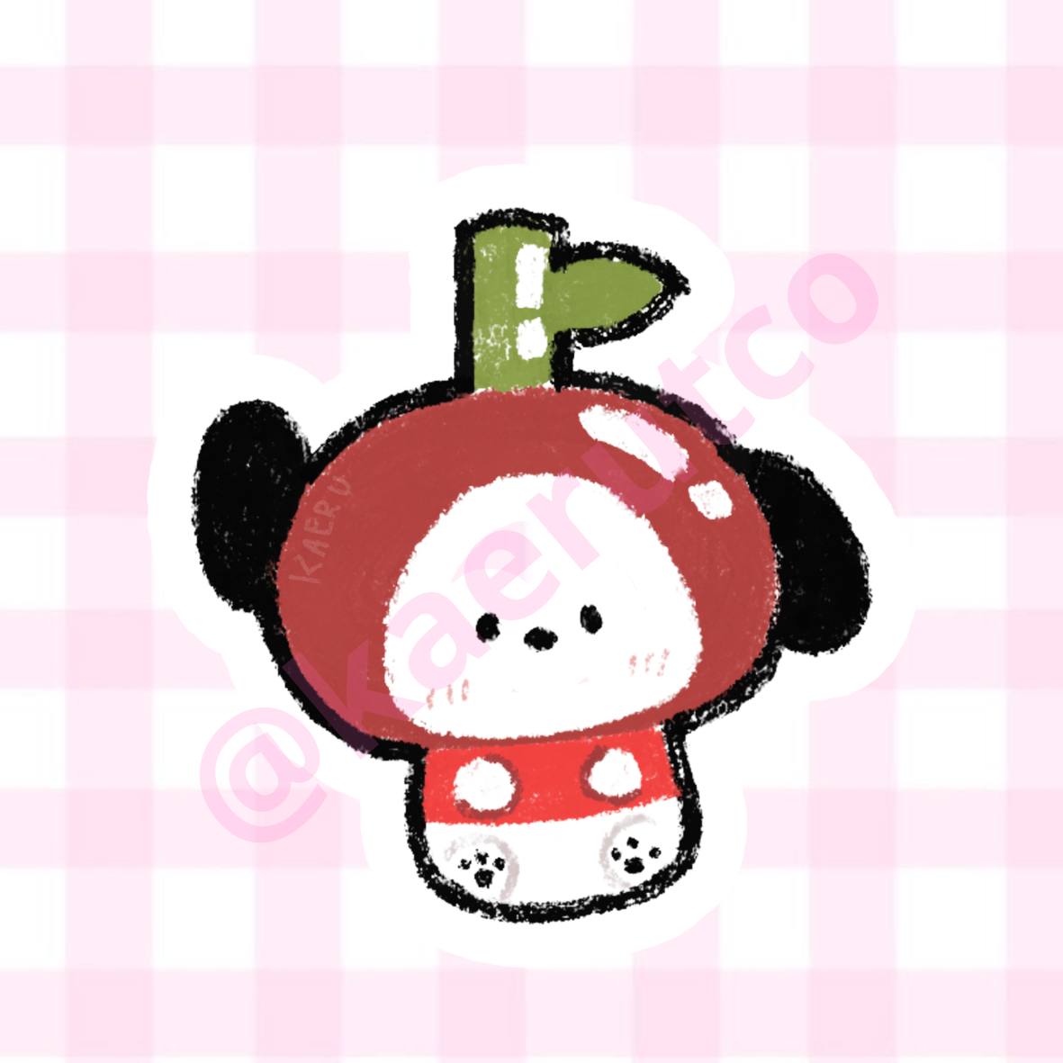 Pochacco Cereza | Sticker